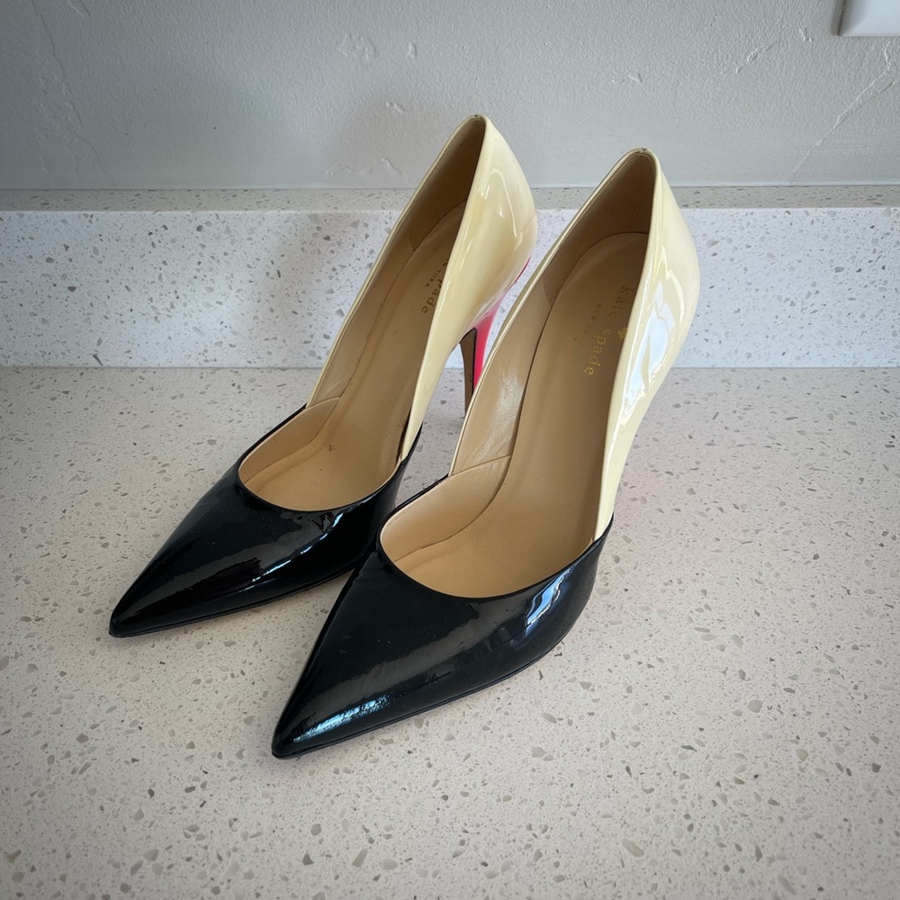 Kate Spade Color Blocking Heels